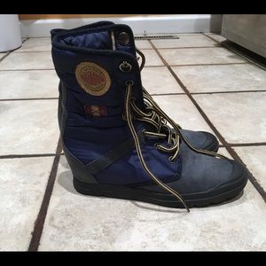 Palladium Wedge Boots